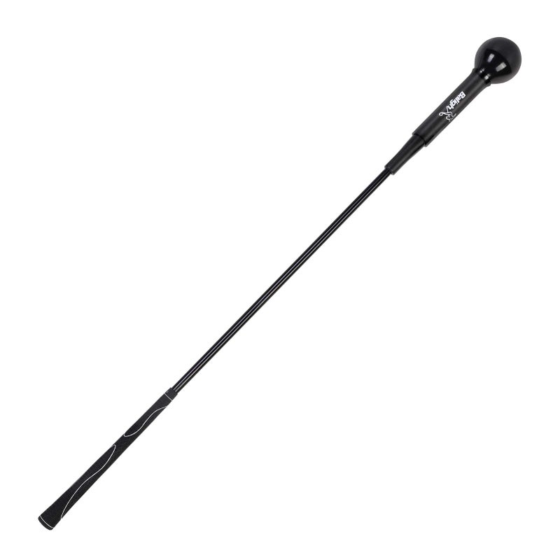 Balight Golf Swing Trainer Aid and Correction for Strength Grip Tempo & Flexibility Training Suit for Indoor Practice Chipping Hitting Golf Accessories (48 Inches, Black) - Image 1