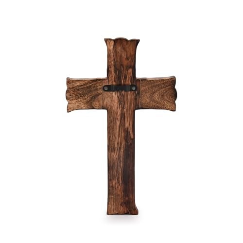 NIRMAN Handmade Wooden Wall Cross Church Home Room Décor - Image 4
