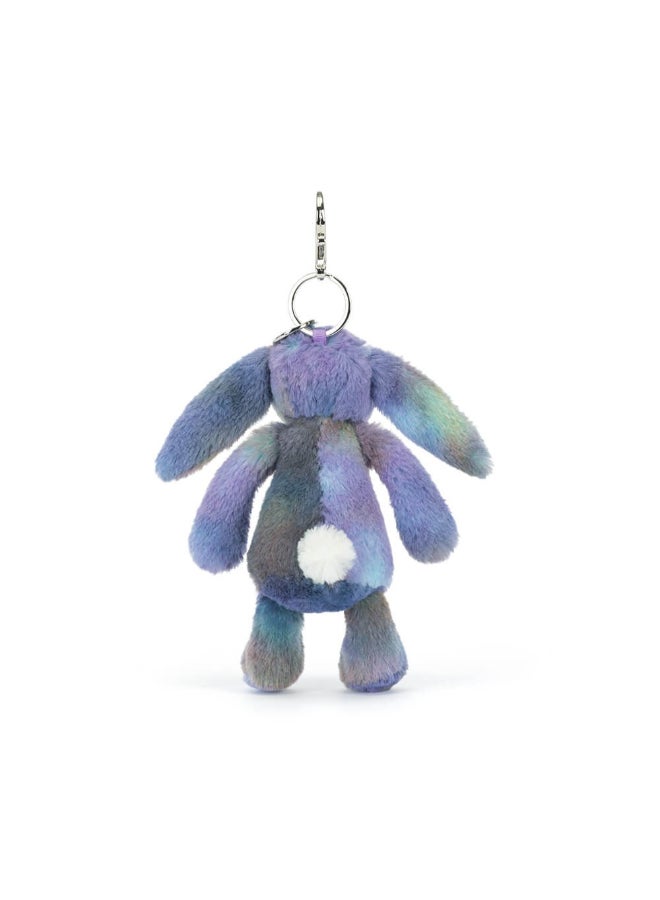 Jellycat جليكات زوديهوب لكس دمية الأرنب حقيبة سحر، سلاسل مفاتيح دمية الأرنب الناعمة لحقائب الظهر والحقائب، هدية دمية الأرنب القابلة للجمع، 18 سم - Image 3