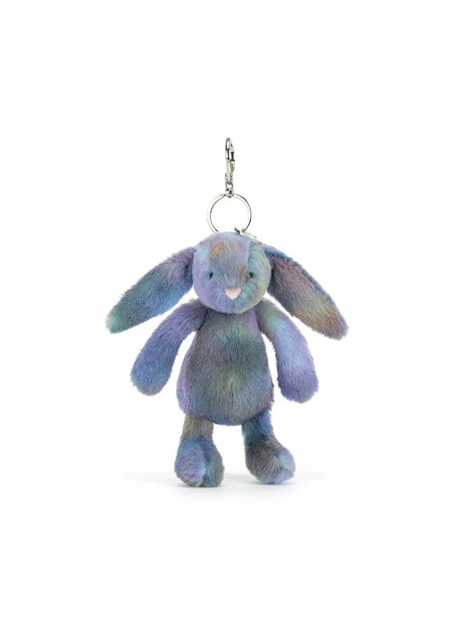 Jellycat جليكات زوديهوب لكس دمية الأرنب حقيبة سحر، سلاسل مفاتيح دمية الأرنب الناعمة لحقائب الظهر والحقائب، هدية دمية الأرنب القابلة للجمع، 18 سم - Image 4
