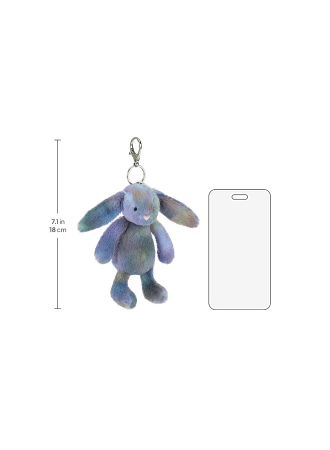 Jellycat جليكات زوديهوب لكس دمية الأرنب حقيبة سحر، سلاسل مفاتيح دمية الأرنب الناعمة لحقائب الظهر والحقائب، هدية دمية الأرنب القابلة للجمع، 18 سم - Image 5