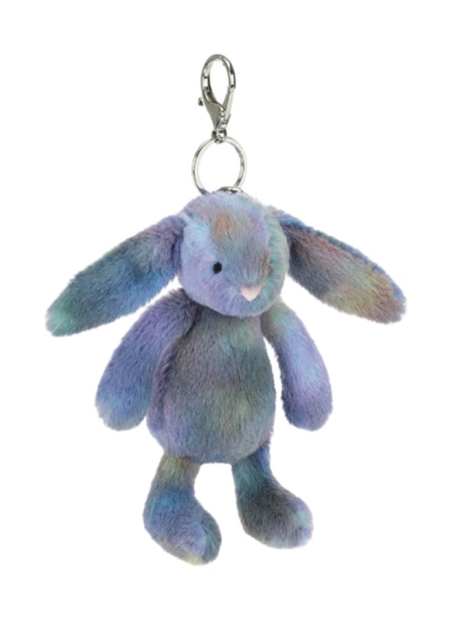 Jellycat جليكات زوديهوب لكس دمية الأرنب حقيبة سحر، سلاسل مفاتيح دمية الأرنب الناعمة لحقائب الظهر والحقائب، هدية دمية الأرنب القابلة للجمع، 18 سم - Image 1