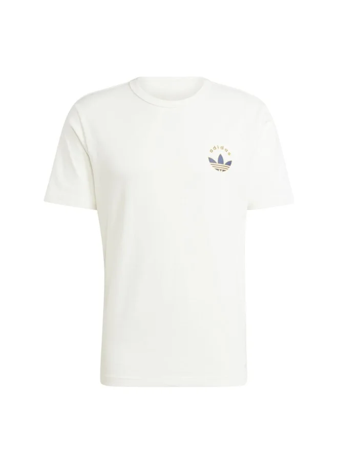 اديداس adidas GRFX TEE White Originals Men T-SHIRTS