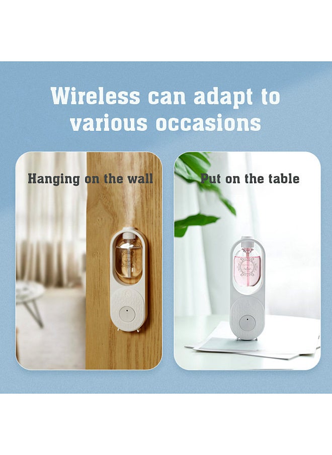 Flame Fragrance Dispenser, Automatic Fragrance Machine, Essential Oil Diffuser, High-value Indoor Smart Aroma Diffuser, Automatic Fragrance, Unlimited Battery Life, Intelligent Control, A Variety Of Flavors, Material Safety
