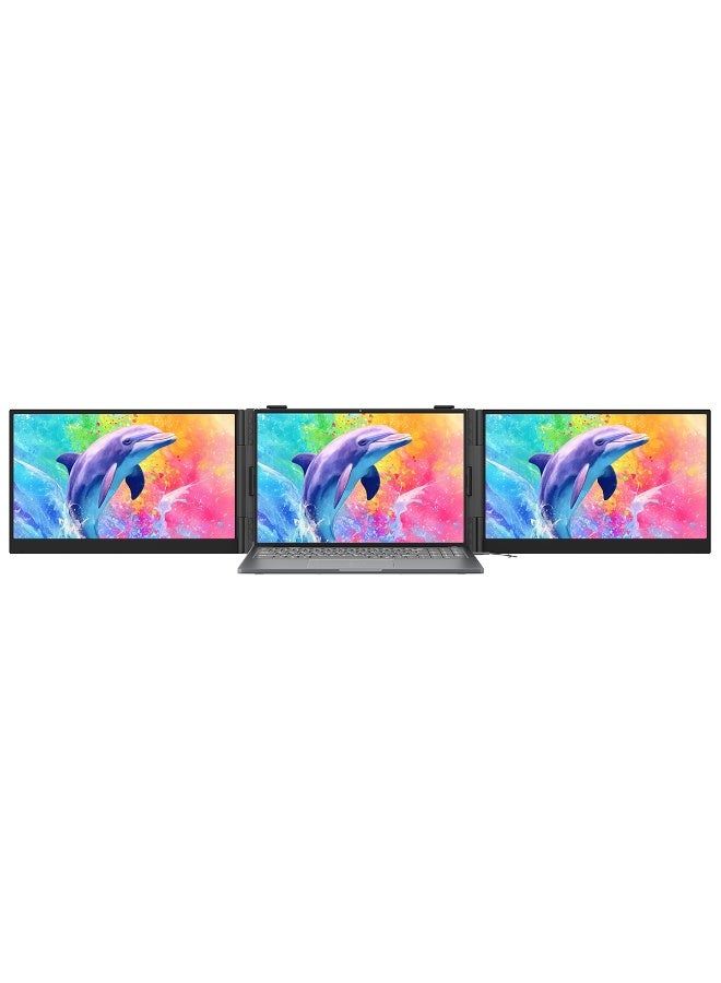 Blackview DCM8 Pro 15.3 Inch 1920×1200 IPS Portable Monitor 100% SRGB Aluminum Alloy External Screen Grey - Image 1