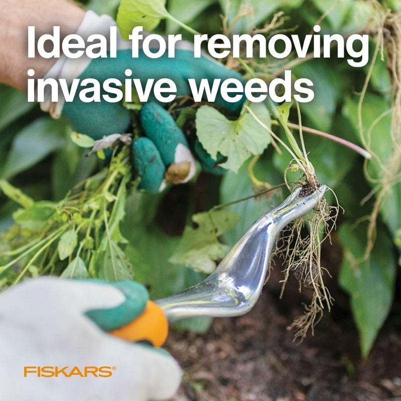 Fiskars Trendy natural assorted colors Ergo Weeder Tool for Weeding, Heavy Duty Gardening Hand Tool with Ergonomic Handle and Hanging Hole Most item matching trendy design - Image 5