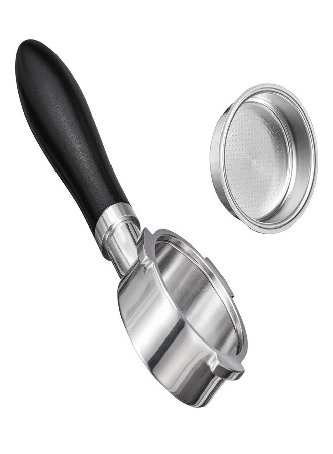 Pavant 51mm Bottomless Portafilter 3 Wings Fits Delonghi EC0680, EC0685, SMEG & EUPA Espresso Machines | Anodized Aluminum Handle | Filter Basket Included - Image 2