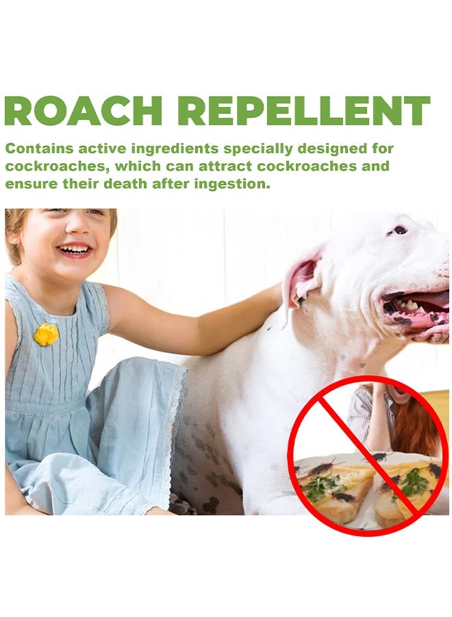 MOONSPRY Roach Repellent, Natural Cockroach Repellent, Roach Traps Indoor/Outdoor Use, Roach Killer Indoor Infestation For Small & Large Roaches, Non-Toxic, Long Lasting Protection (12 Pieces) - Image 5