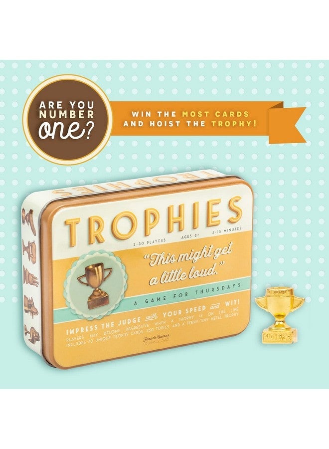 Facade Games Trophies Card Game - Quick and Simple Word Party Game for 2-30 Players - Image 5