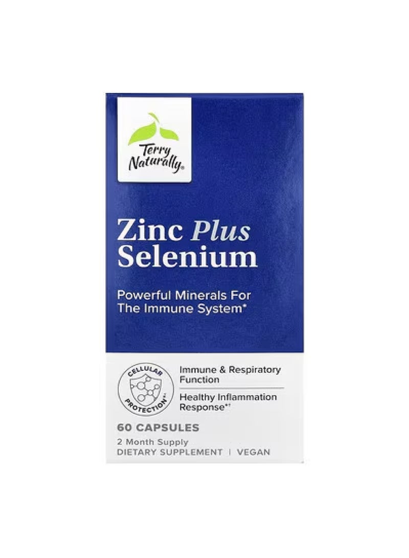 زنك بلس سيلينيوم، 60 كبسولة