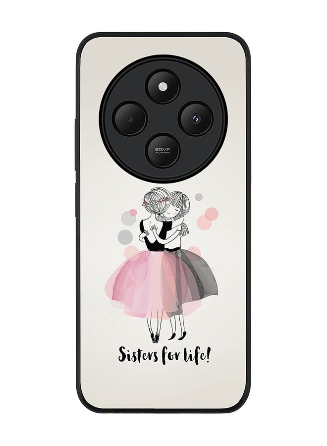 Stylizedd For Xiaomi Redmi 14C / 14R Case,Slim fit Camera Protection, Shockproof Thin Phone cover - Sisters For Life! - Image 1