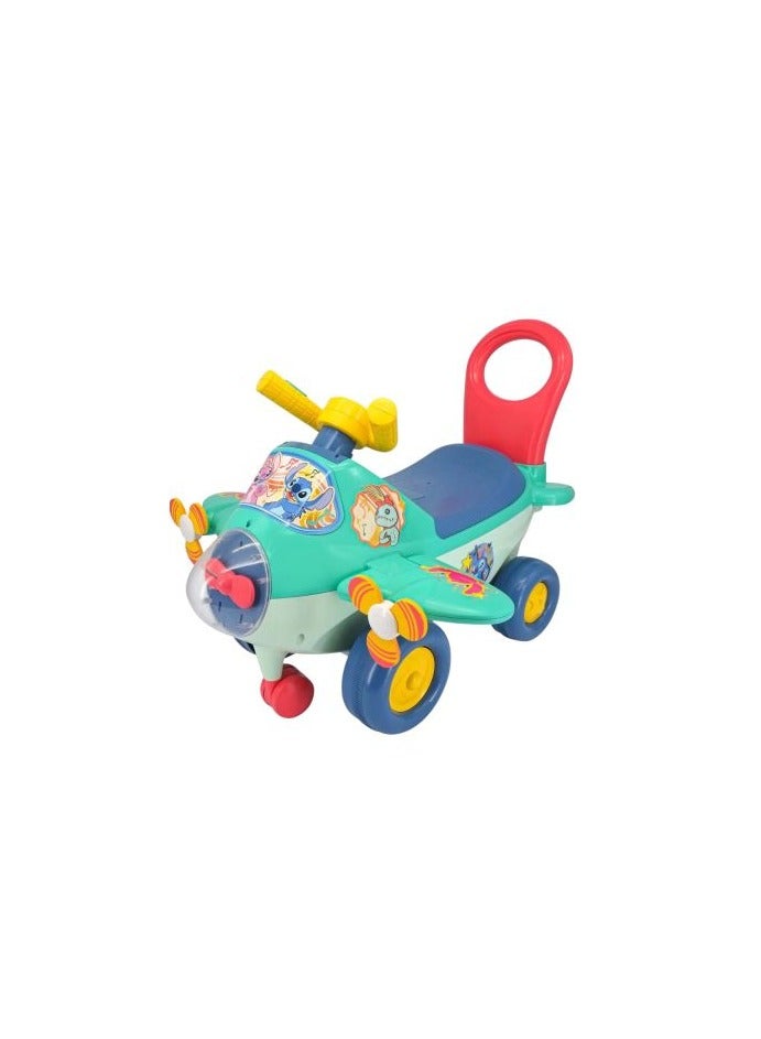 Kiddieland Lights And Sounds Stitch Animated Plane 065664 - Image 2
