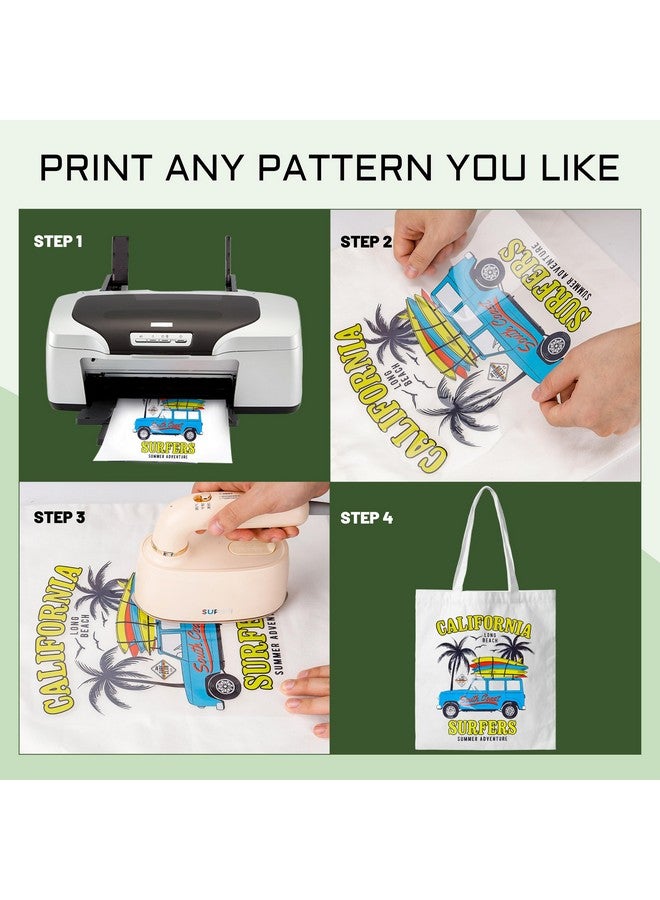 Joyclub Joyclub 20 Pack Sublimation Tote Bags Blanks Polyester Canvas Tote Bags Reusable Grocery Bags to Decorate Painting Crafting Sublimation DIY For Gift  - Image 4