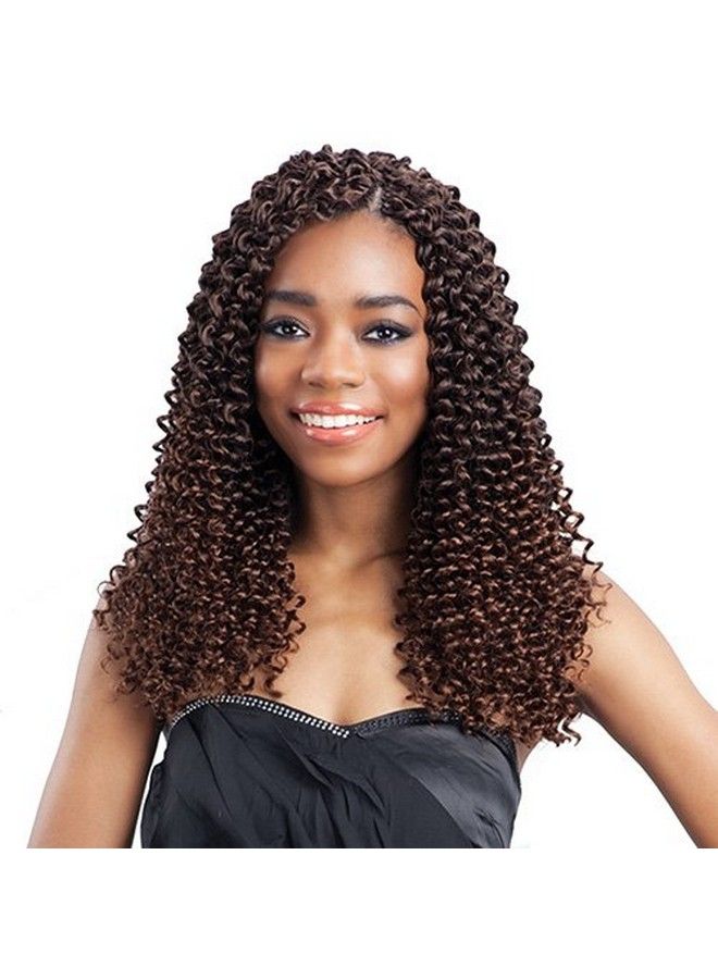 Freetress Synthetic Hair Crochet Braids Water Wave Bulk 12" (4Pack Tp1B/530) - Image 1