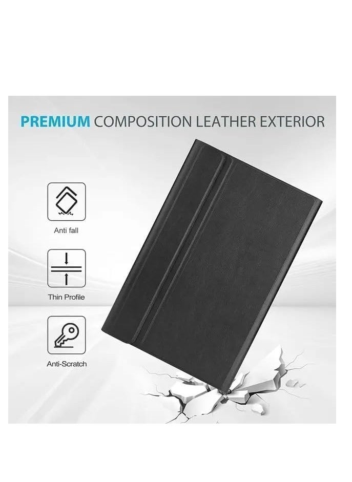 Generic - Backlit Keyboard Case Compatible with Xiaomi Pad 7 / Pad 7 Pro 11.2 Inch 2024, with Magnetic Removable Wireless Colorful Backlit Touch Keyboard and Protective Case (Black) - Image 1