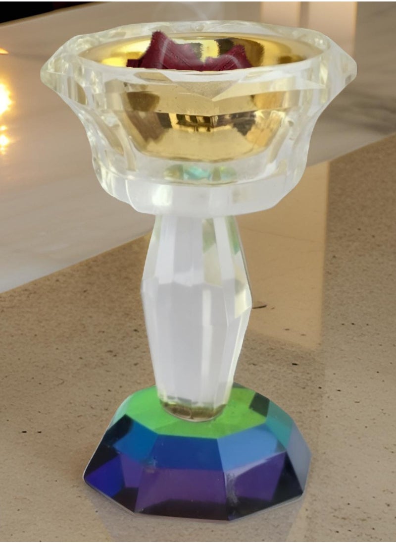 JADWAR New style Arabic oud incense burner, crystal incense burner for office and home decoration.  - Image 2