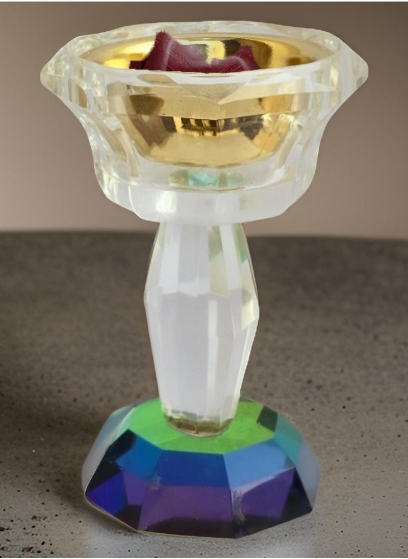 JADWAR New style Arabic oud incense burner, crystal incense burner for office and home decoration.  - Image 4
