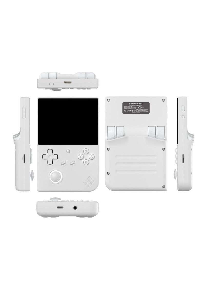 ANBERNIC  RG40XXV Handheld Game Console 4.0 Inch IPS TF Card With 10000+ Games 3200mAh 6+Hours Battery Support Wireless Network(64G White)  - Image 2