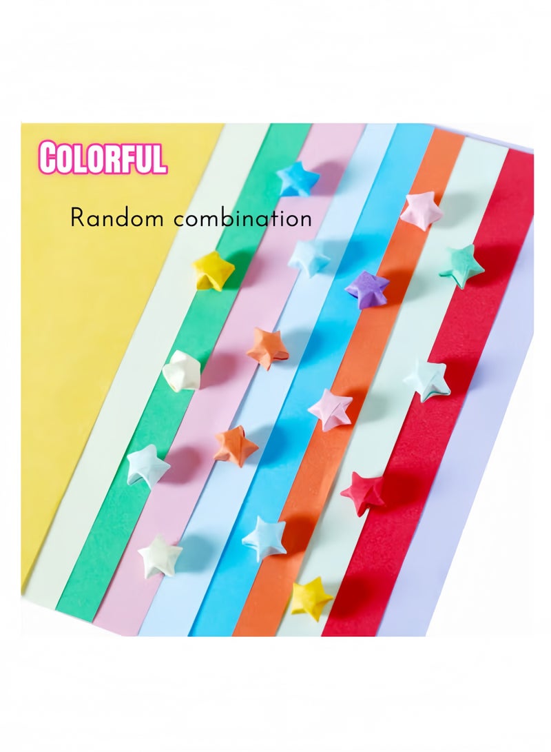 ورق أوريجامي، 200 ورقة A4، ورق حرفي ملون للأطفال، 20 لونًا، ورق سهل الطي على الوجهين، للأوريجامي، قص الورق، مشاريع اصنعها بنفسك، ديكورات، جودة طباعة نابضة بالحياة، 29.7 × 21 سم - Image 5