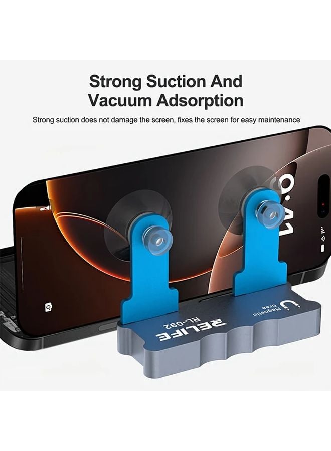 RL 092 Heavy Duty LCD Screen Repair Clamp With Strong Suction Cup Metal Uncharged Mobile Phone Maintenance Tool - Image 4