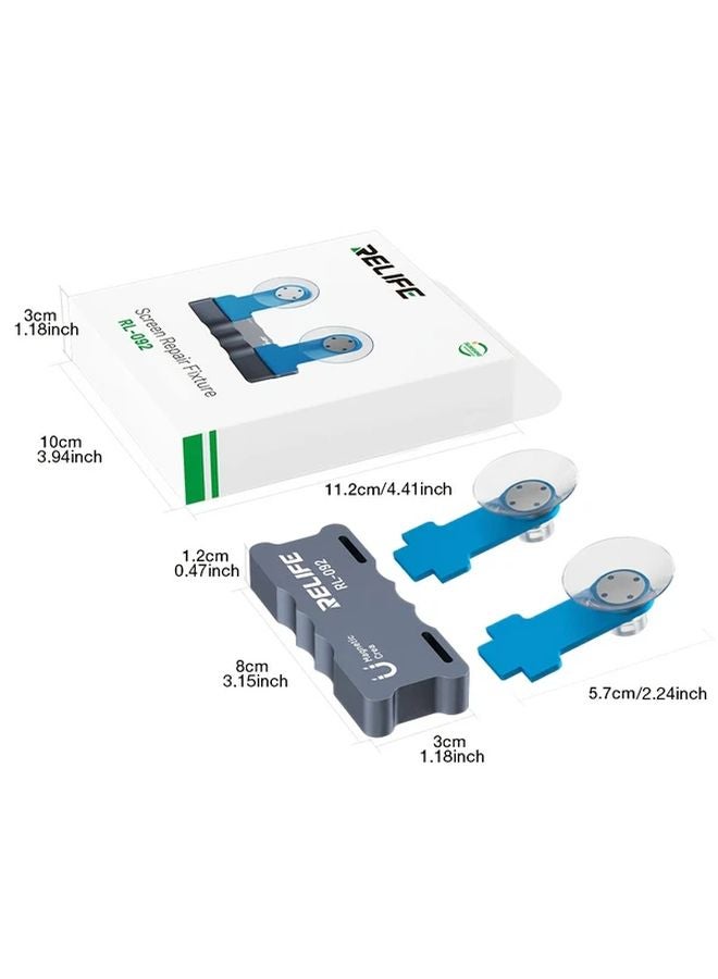 RL 092 Heavy Duty LCD Screen Repair Clamp With Strong Suction Cup Metal Uncharged Mobile Phone Maintenance Tool - Image 3