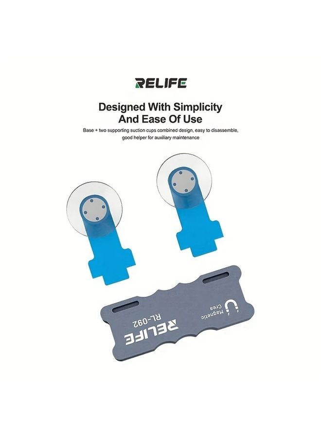 RL 092 Heavy Duty LCD Screen Repair Clamp With Strong Suction Cup Metal Uncharged Mobile Phone Maintenance Tool - Image 1