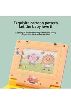 GULFLINK Kids Laptop Learning Machine Computer Toy Early Kids Learning Machine Educational Toys Yellow  - Image 3