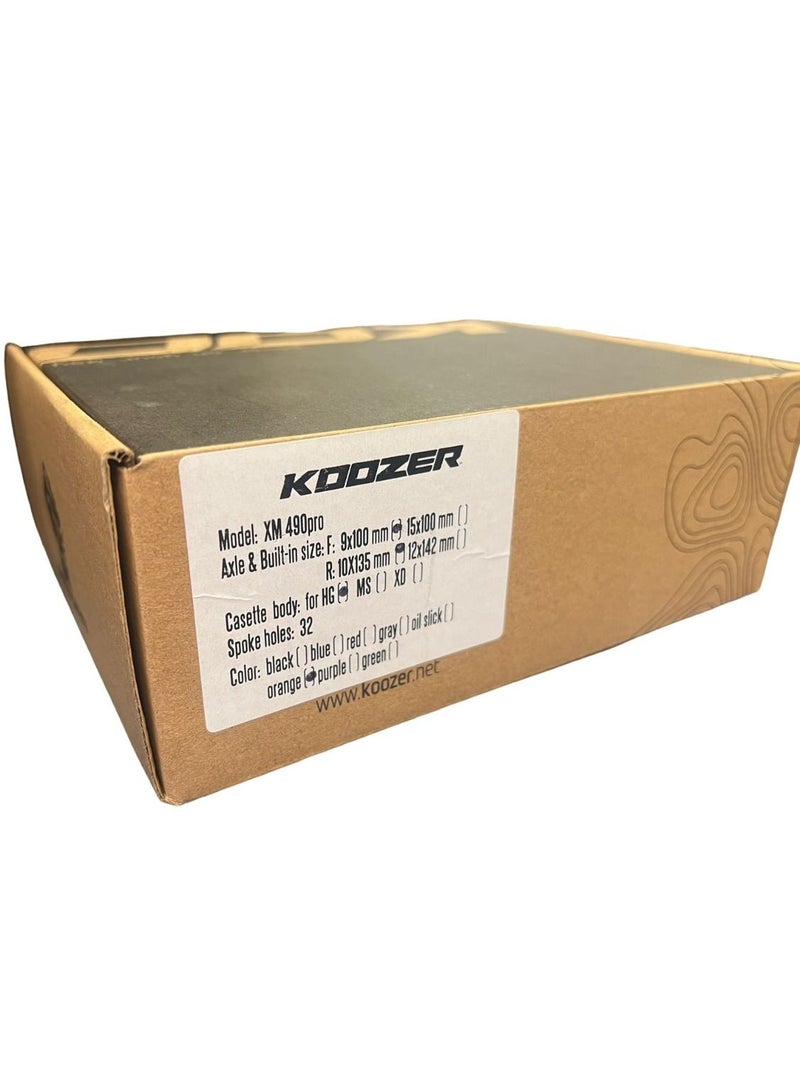Koozer Xm490Pro Mtb Hub Set - Image 2