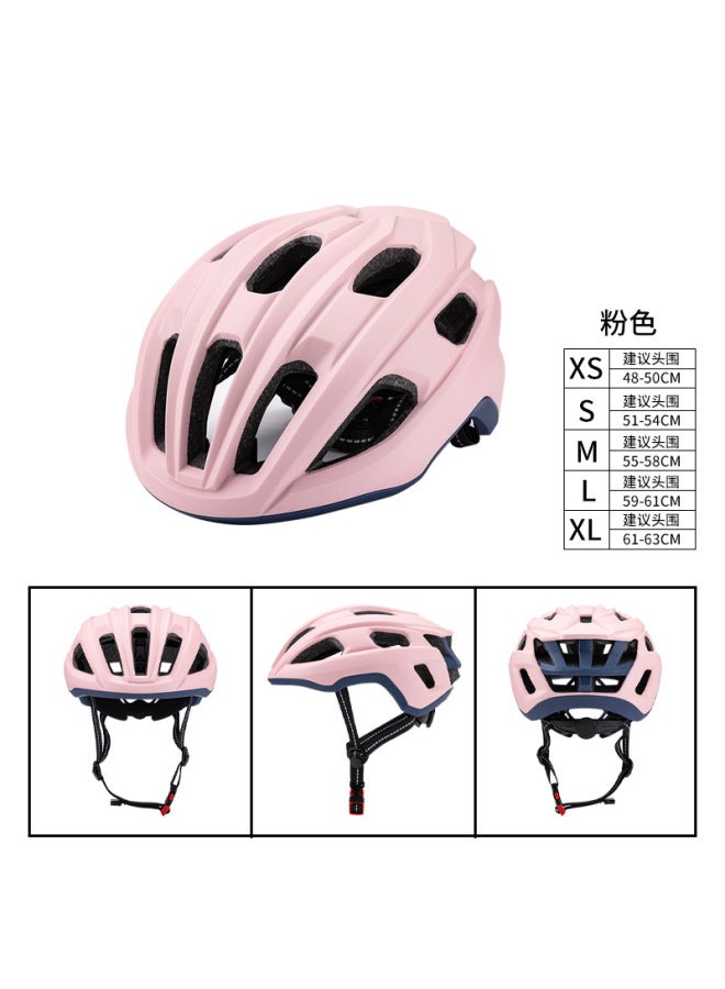 Pink Blue New Bicycle Helmet Cross-country Road Bike Mountain Bike Adult Ultra-light Special Cycling Helmet