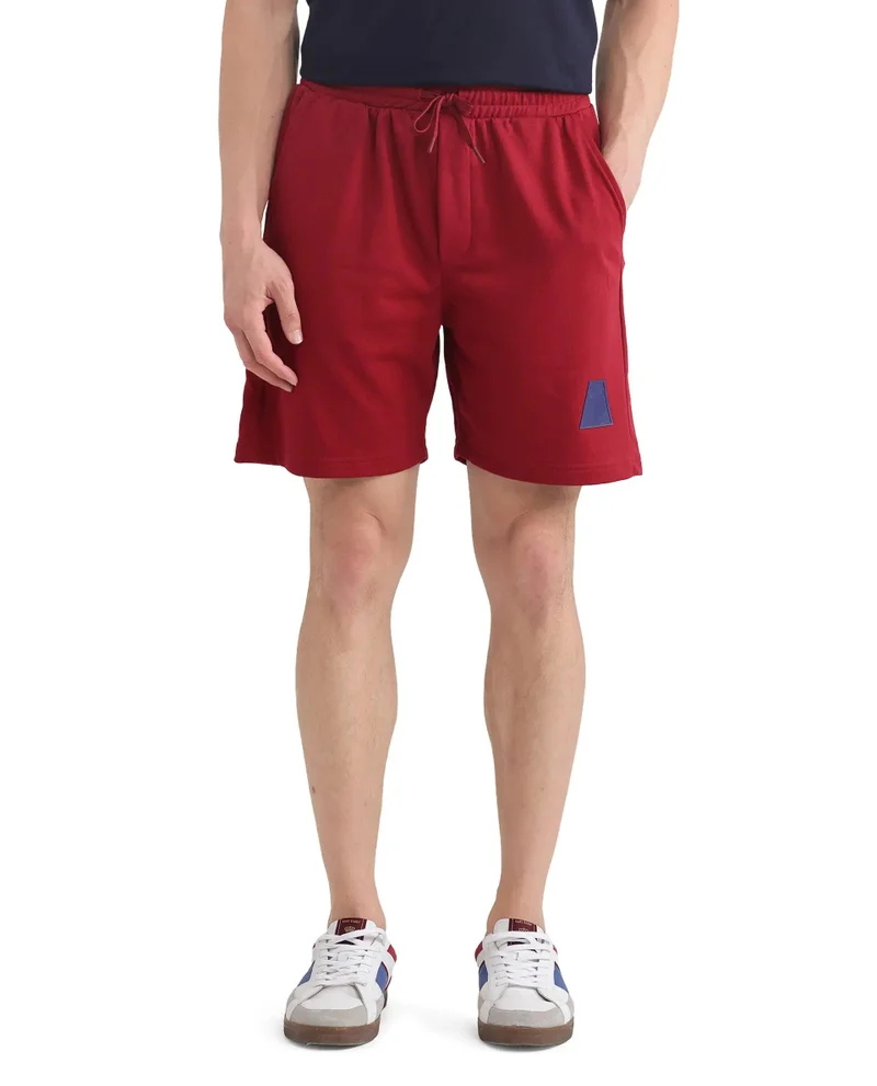 Rare Rabbit Men's Drawstring Closure Oversized Shorts