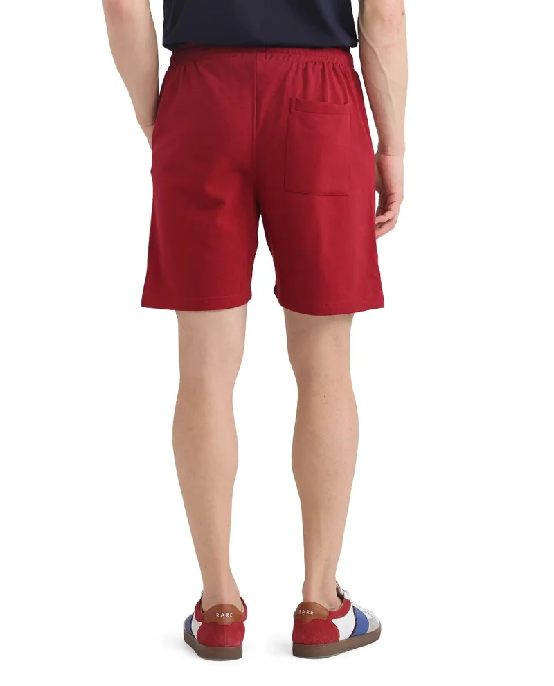 Rare Rabbit Men's Drawstring Closure Oversized Shorts