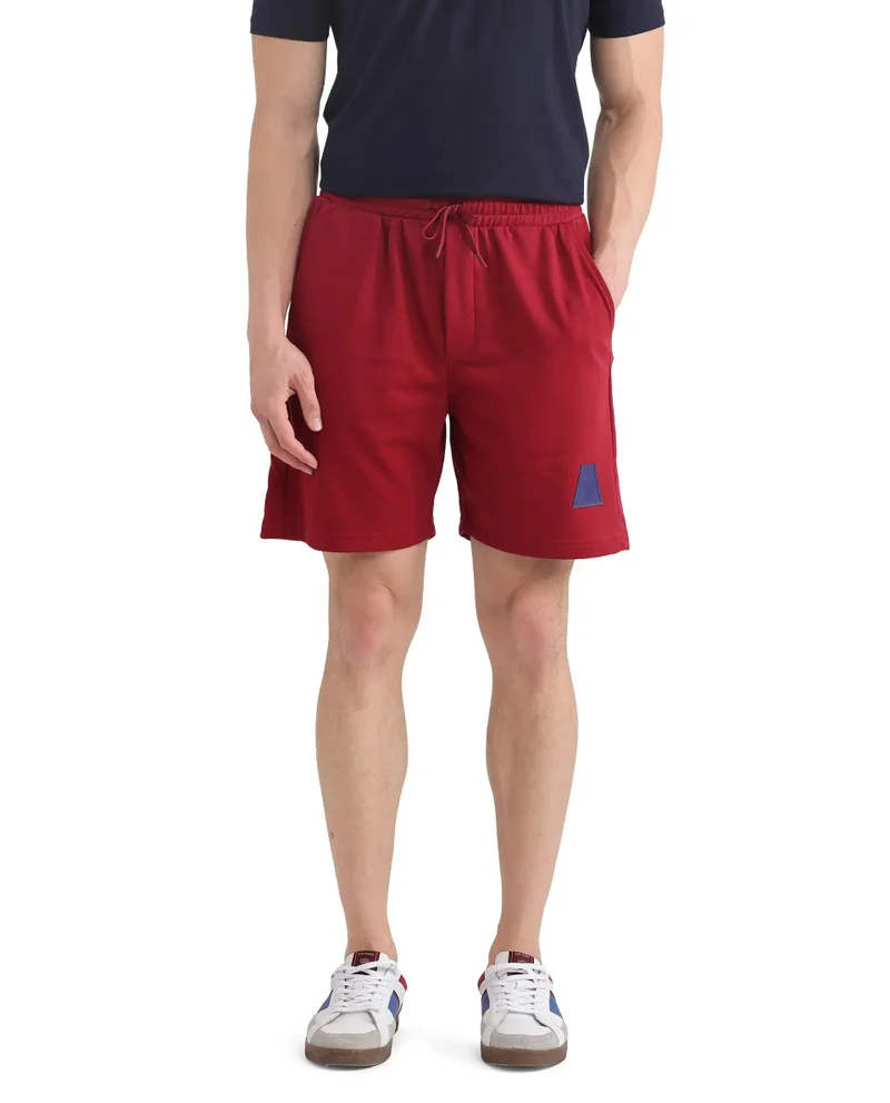 Rare Rabbit Men's Drawstring Closure Oversized Shorts