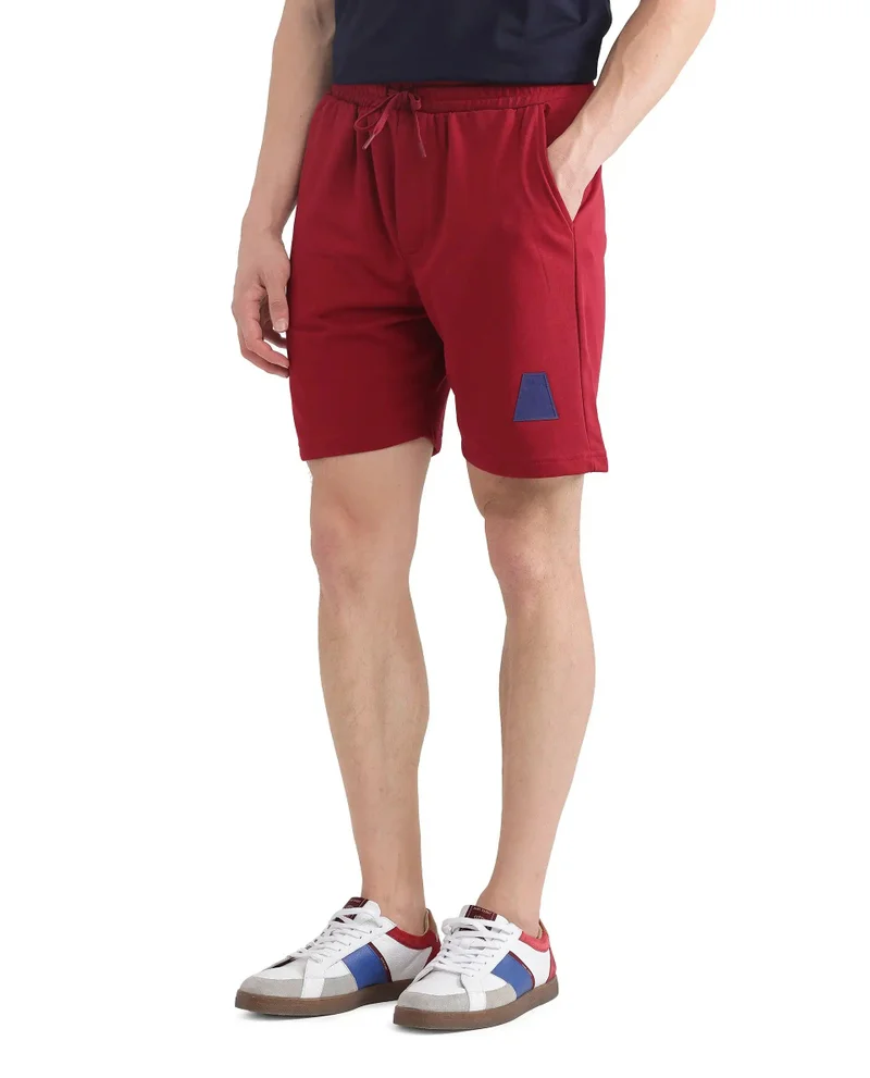 Rare Rabbit Men's Drawstring Closure Oversized Shorts