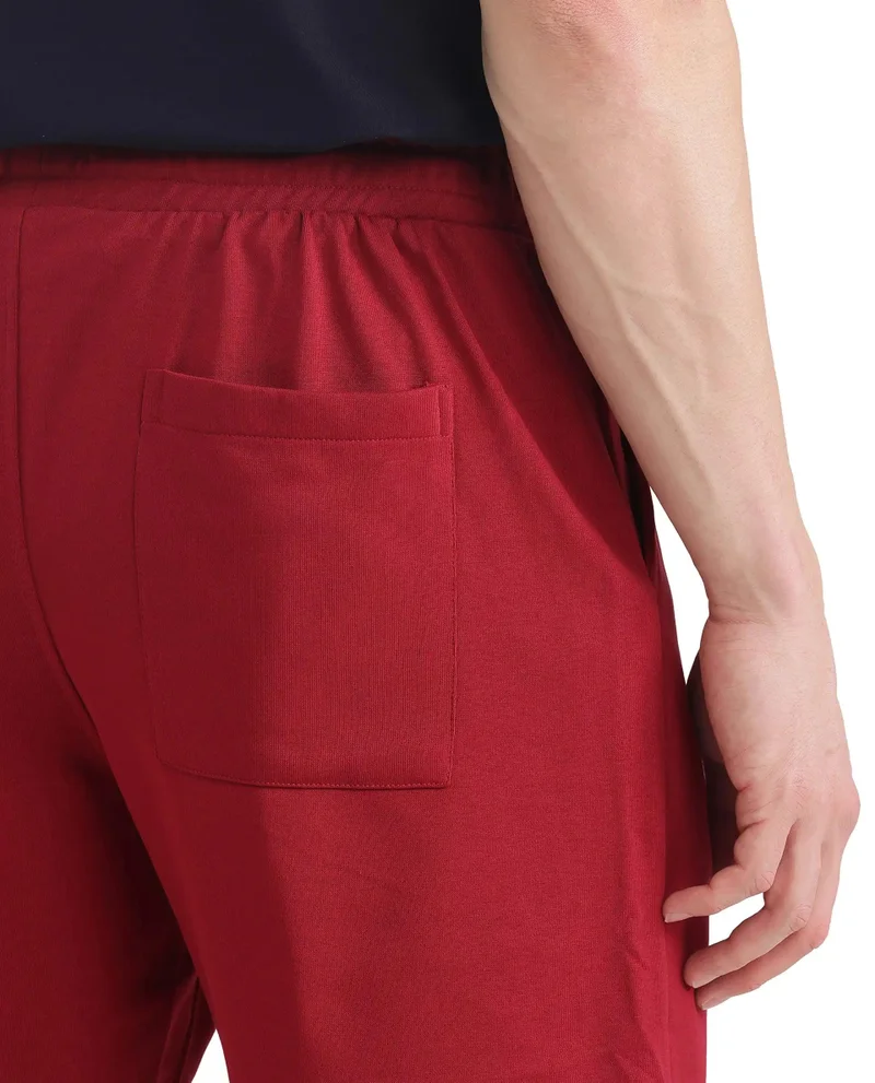 Rare Rabbit Men's Drawstring Closure Oversized Shorts