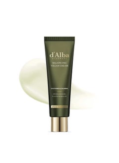 d'alba Piedmont d'alba Piedmont Italian White Truffle Mild Skin Balancing Vegan Cream, Hydrating and Gentle Moisturizer, Mild pH Balancing Cream with White Truffles for Sensitive Skin, Watery Lightweight Texture  - Image 1