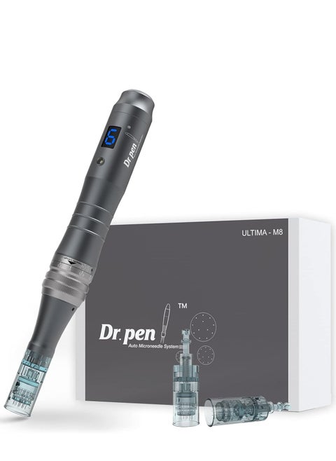 Ultima M8 Derma Pen Black 15cm