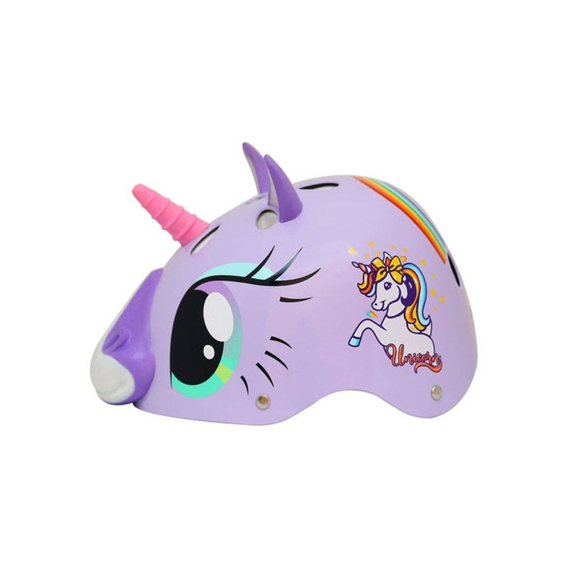STREETJAM Street Jam Magic Unicorn Kids' Helmet (S, 52-54 cm, Purple) - Image 2