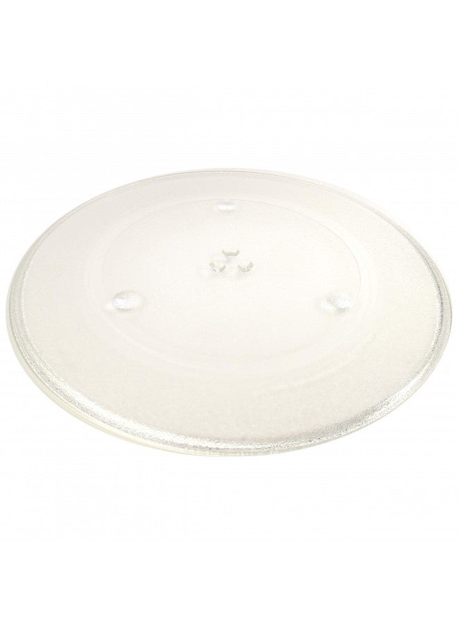 HQRP HQRP 13 1/2" Glass Turntable Tray Compatible with Panasonic F06015Q00AP 30QBP4119 TJF06015Q00AP NN-G463MF NN-G464WF NN-S443BF NN-SA651S NN-SD691S Microwave Oven Cooking Plate 13.5-inch 340mm  - Image 1