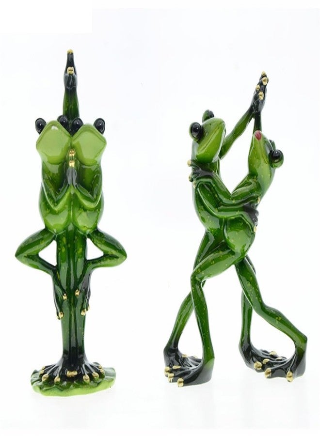 WEALTHCOMING Creative Novelty Frog Figurines,Cute & Funny Tango Dancing Lovers Frogs Statues and Sculptures,Birthday Valentine`s Day Gifts (FR-19003) - Image 3
