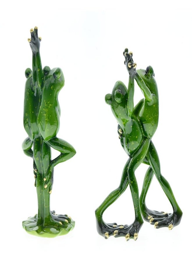 WEALTHCOMING Creative Novelty Frog Figurines,Cute & Funny Tango Dancing Lovers Frogs Statues and Sculptures,Birthday Valentine`s Day Gifts (FR-19003) - Image 4