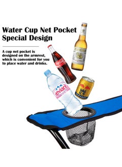 ZCM-HAPPY Foldable Outdoor Camping Fishing BBQ Picnic Beach Chair  - Image 4