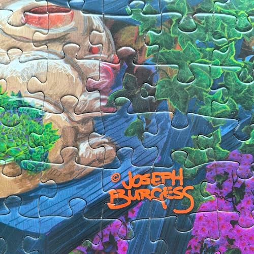 Mulic 500 Piece Puzzles for Adults The Range Free Bandits Licensed by Joseph Burgess Visit My Garden - Image 5