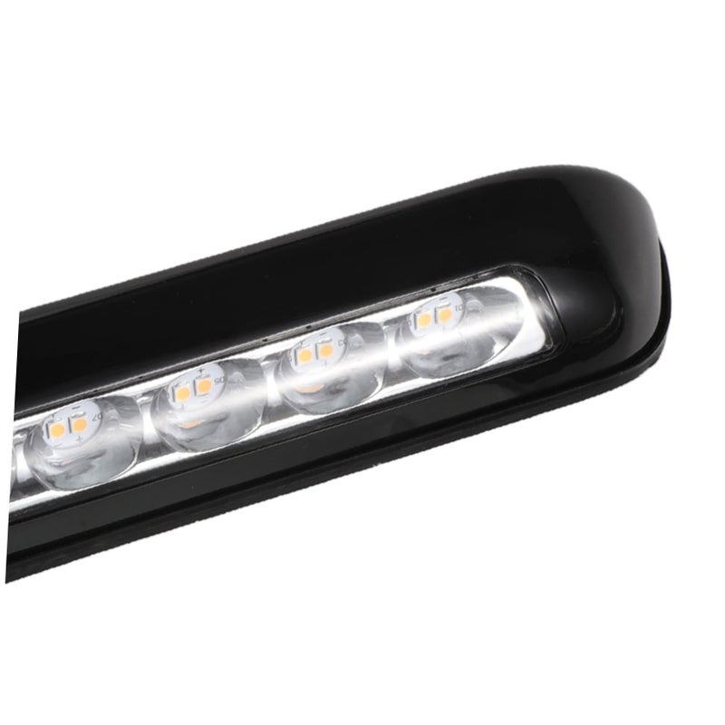 6W LED إضاءة داخلية وخارجية للهواء الطلق لمركبات التخييم والقوارب والمقطورات باللون الأسود - Image 4