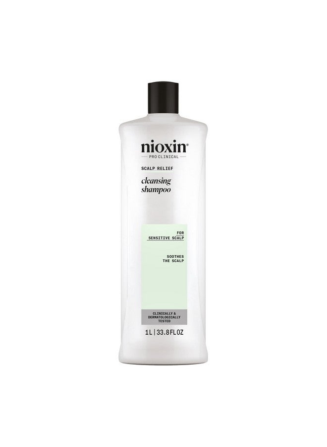Nioxin Scalp Relief Cleansing Shampoo Shampoo For Sensitive Scalp 33.8 Fl Oz (Packaging May Vary) - Image 1