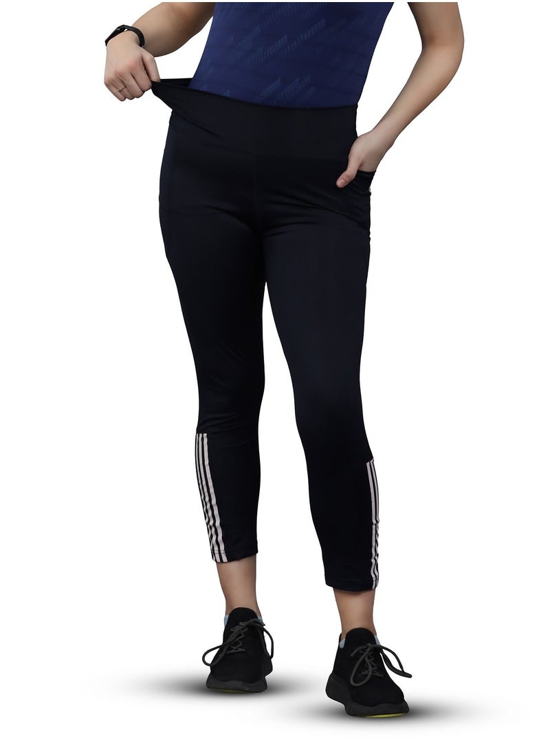 FLUSH - Flush Womens Yoga Pants with Pockets High Waisted 4 Ways Stretch Sports Workout Running Yoga Athletic Leggings - Image 1