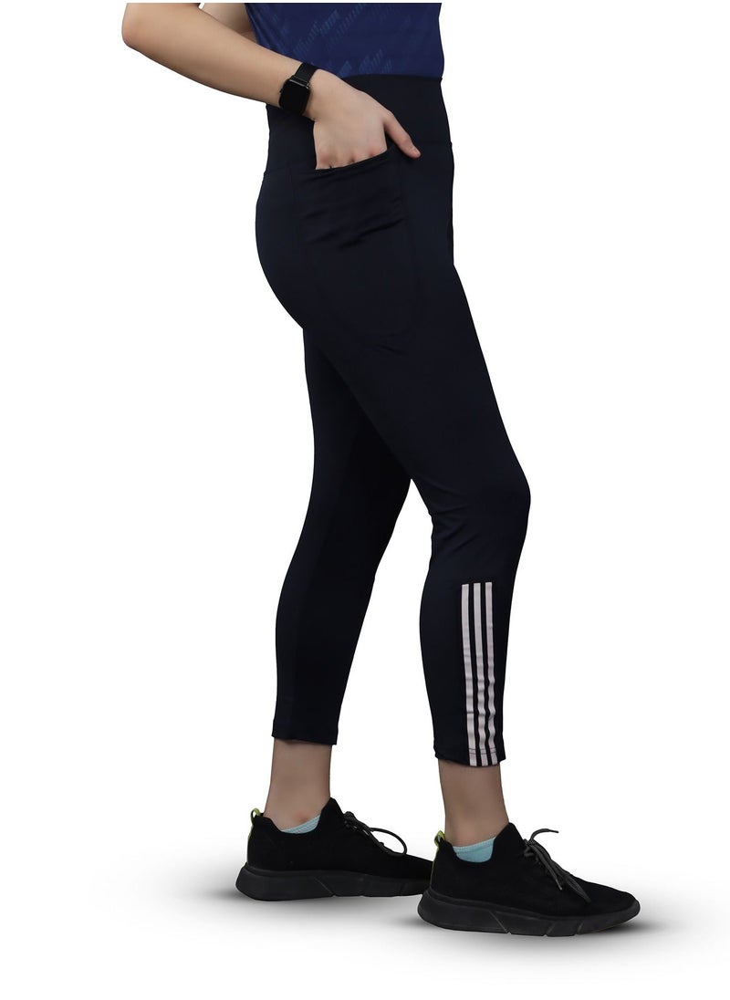 FLUSH - Flush Womens Yoga Pants with Pockets High Waisted 4 Ways Stretch Sports Workout Running Yoga Athletic Leggings - Image 1
