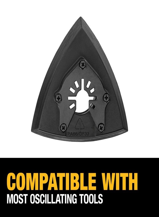 DEWALT Sanding Pad For Oscillating Tool (DWA4200), Black - Image 4
