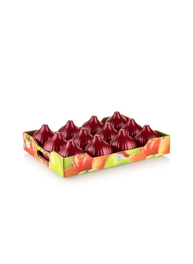 Juvale Onion-Shaped Plastic Onion Container, 95mm*90mm*100mm BPA Free, Dishwasher Safe - Image 2