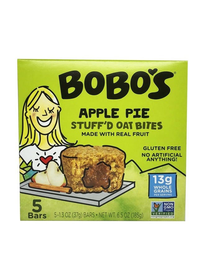 Bobo's Oat Bites, Apple Pie Stuffed, 1.3 Ounce (5 Count Box) - Image 1
