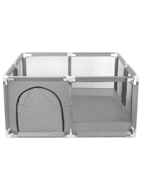 Baby Playpen  for Babies and Toddlers Baby Fence Baby Play Yards for Indoor & Outdoor 127*127*66 (Grey) CODE / 158